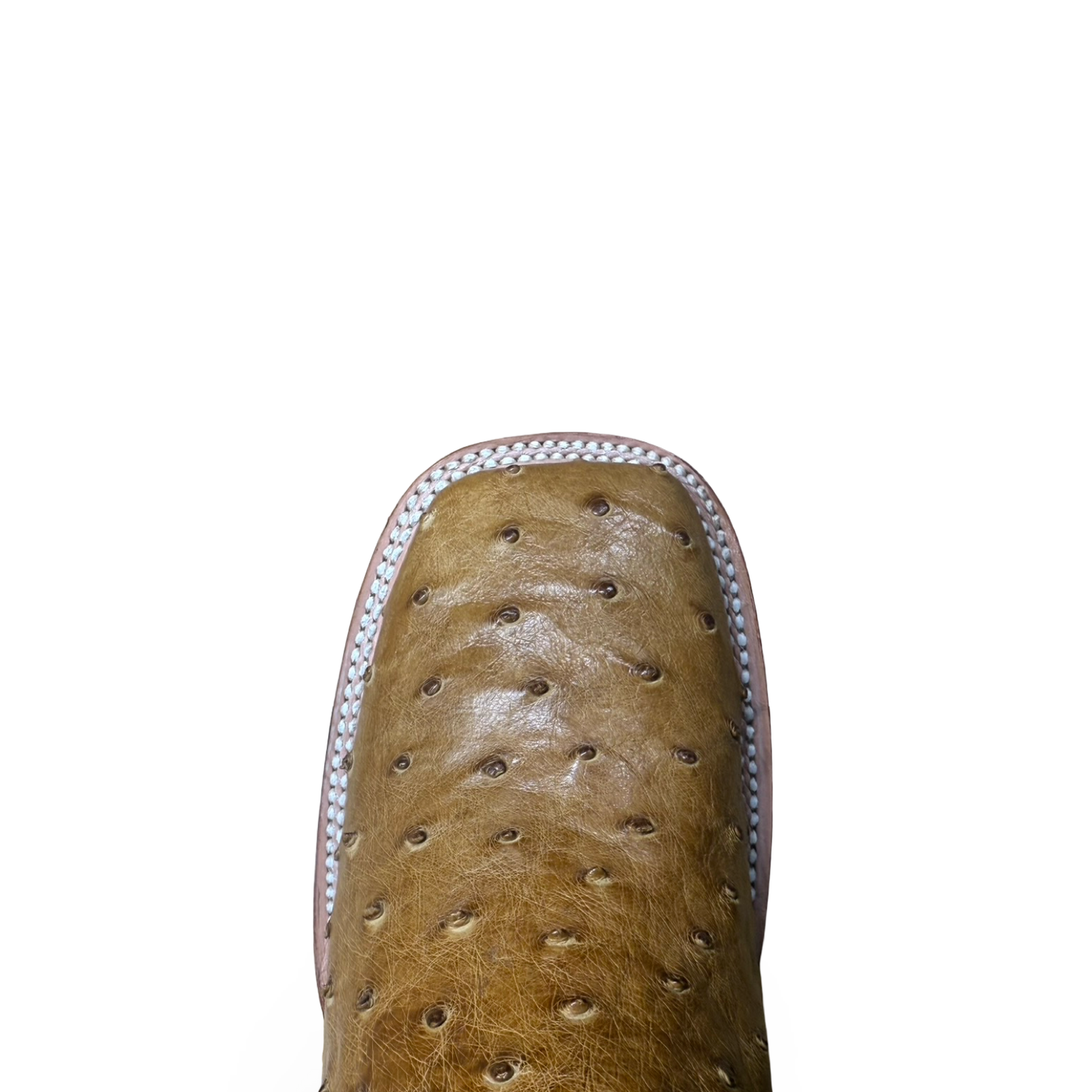 Arango – Honey Ostrich Premium Exotic Leather Boots