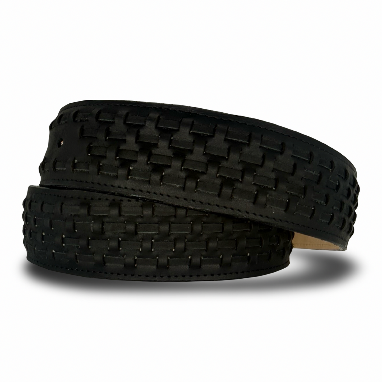 Black Woven Cuadra Style Belt