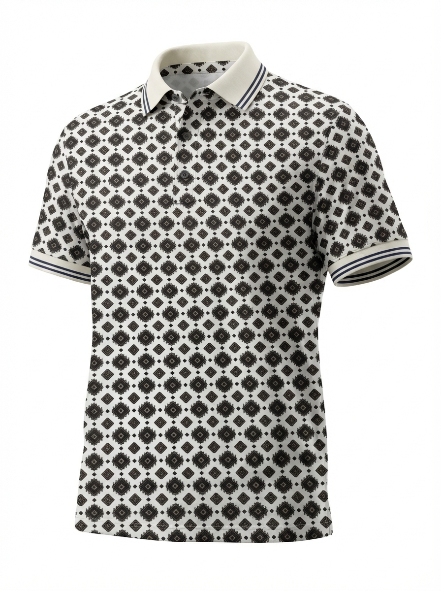 Lamasini Beige Western Graphic Tee