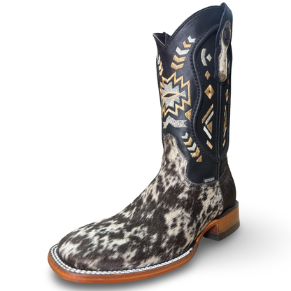 Cowhide Hair-On Boots – Each Pair Is Unique