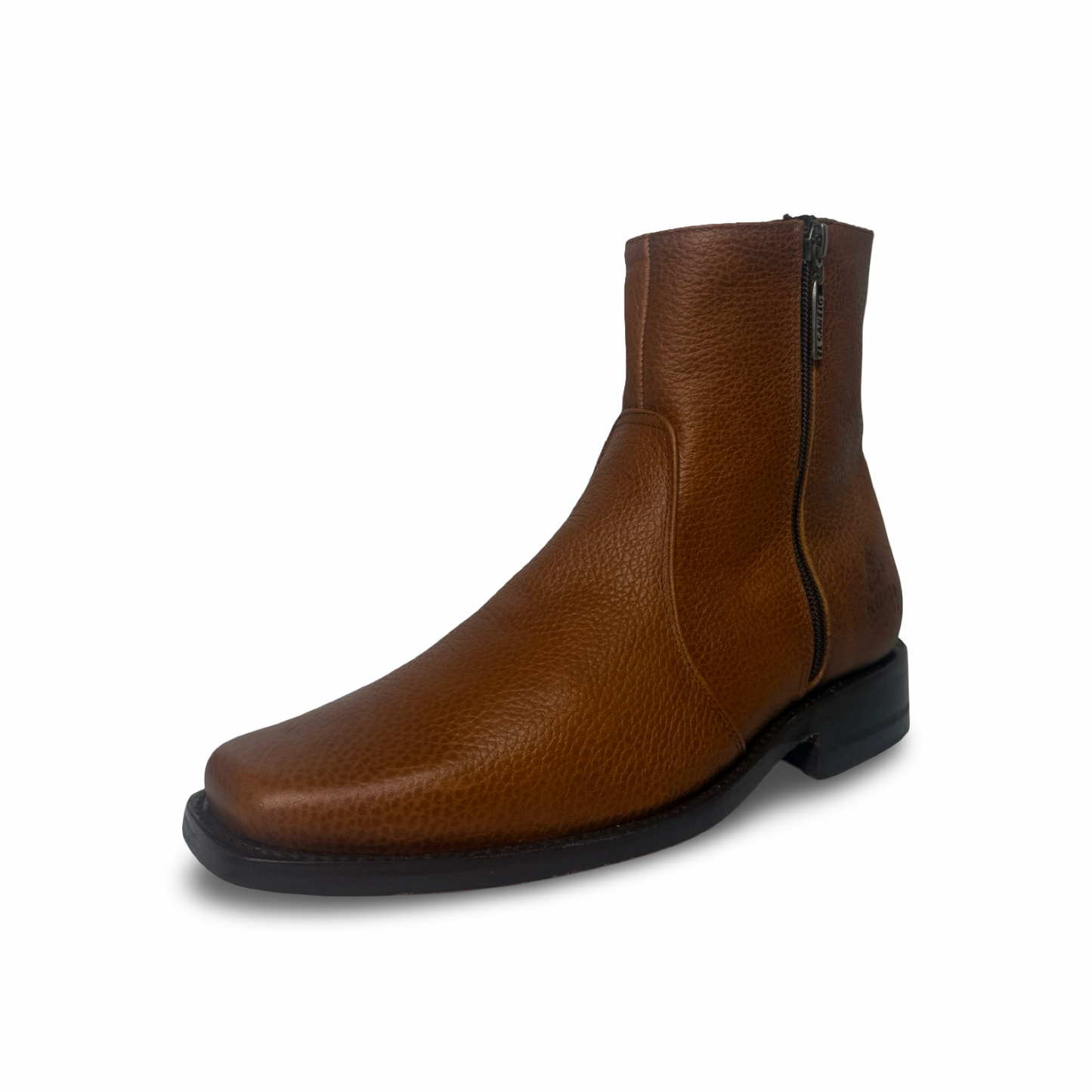 El Canelo Dual-Zip Boot – Modern Western Look