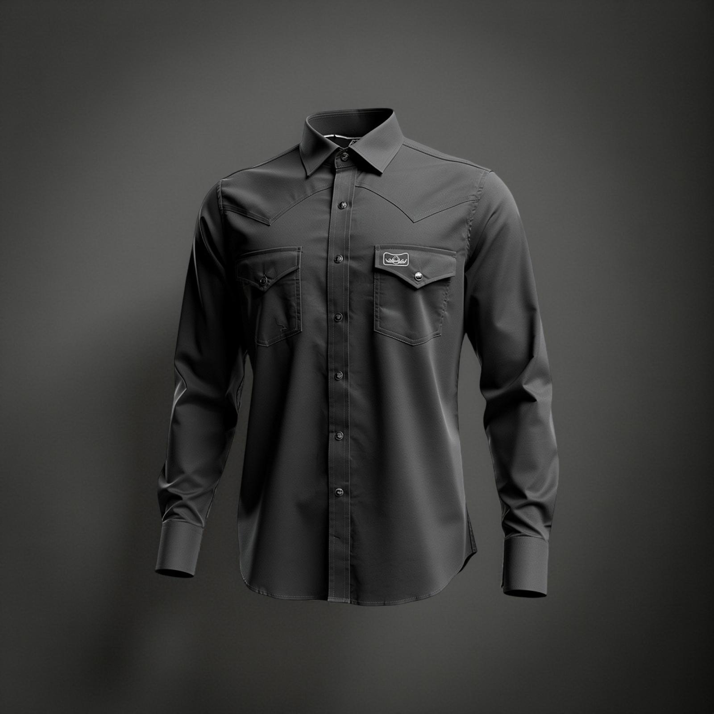 Montero Black Cowboy Style Shirt
