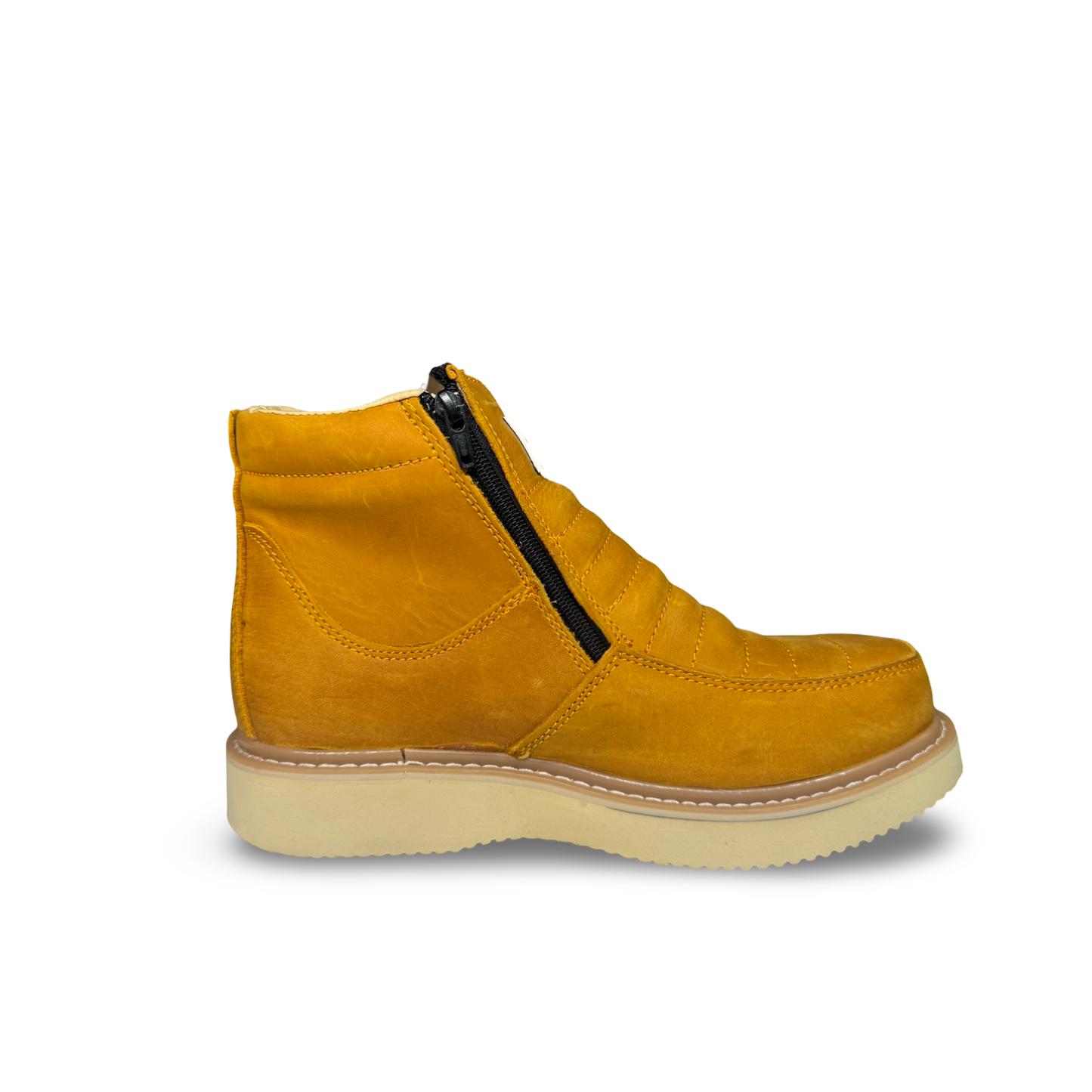 Master Rider Non-Slip Work Shoes with Double Zipper – Without Steel Toe