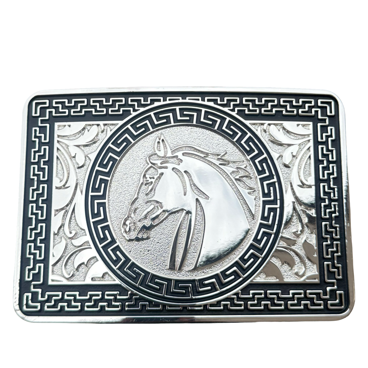 Hebilla Vaquera Silver Estilo Western