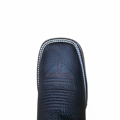 Becerro-Rhino Choco Rodeo Boots – Premium Calfskin Style