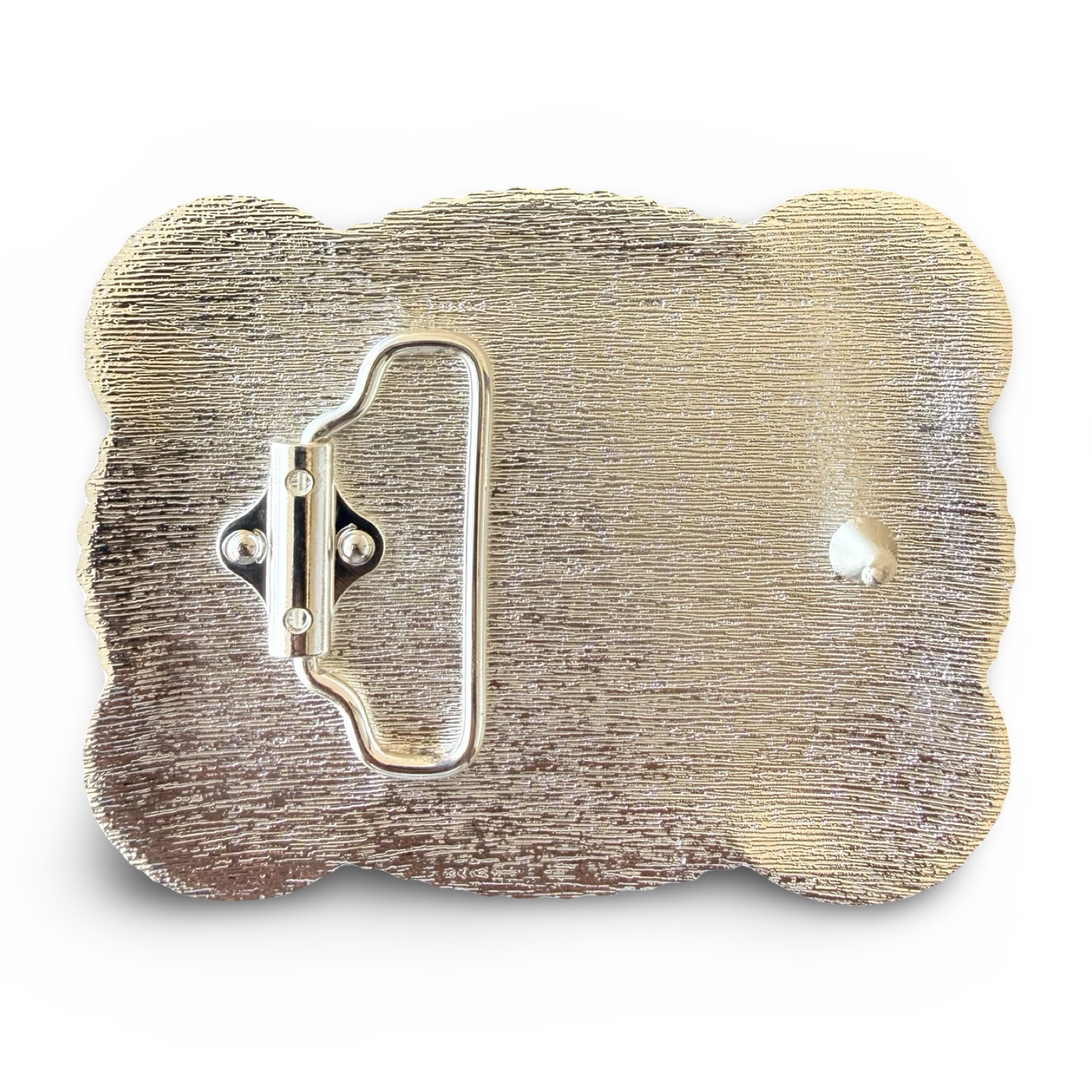 Black & Silver Western Belt Buckle