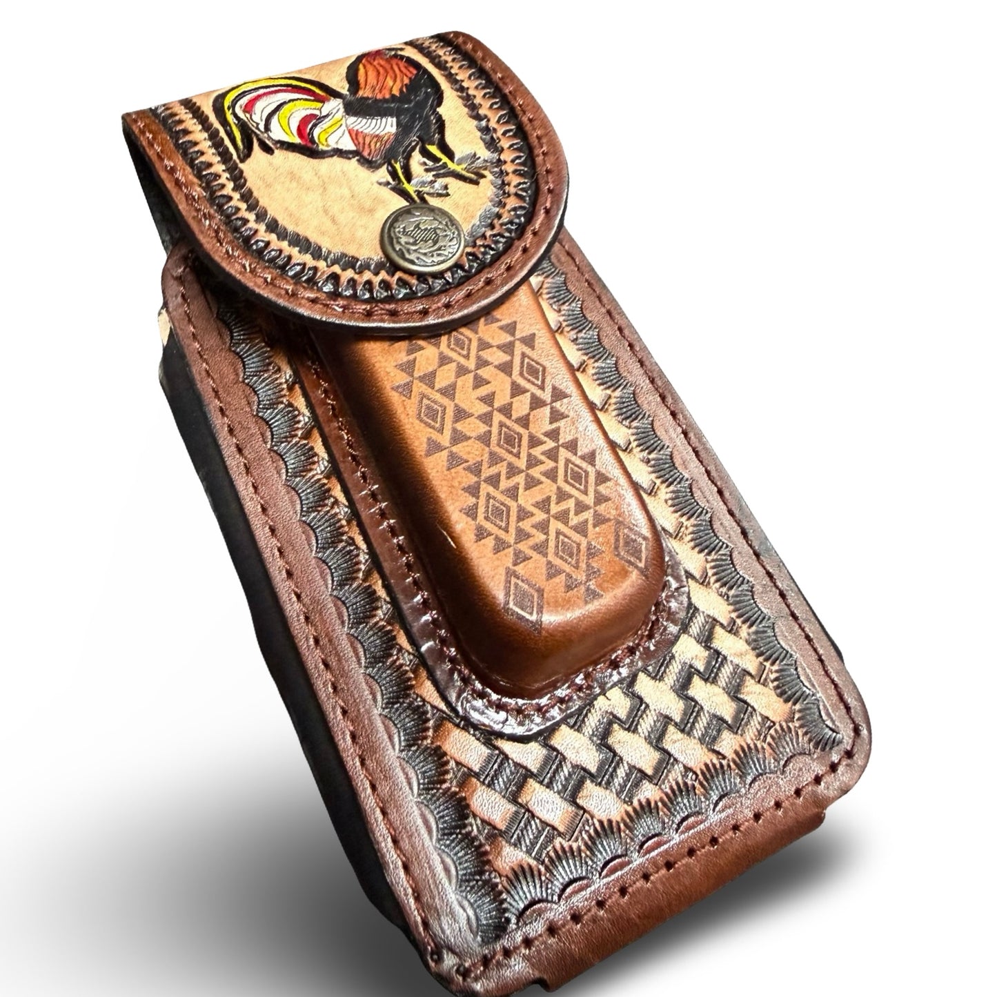 Western Leather Phone Case – Cowboy Style Protective Cover