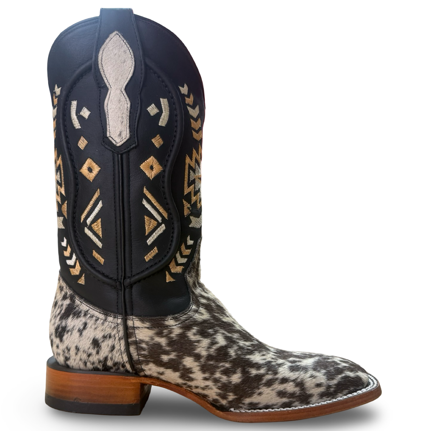 Cowhide Hair-On Boots – Each Pair Is Unique