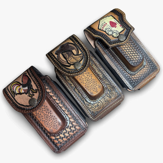 Western Leather Phone Case – Cowboy Style Protective Cover
