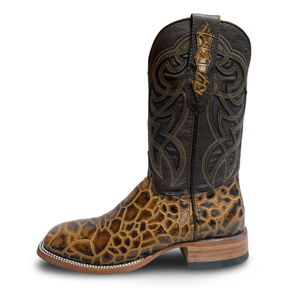 Rockem Honey Exotic Turtle-Print Cowboy Boots