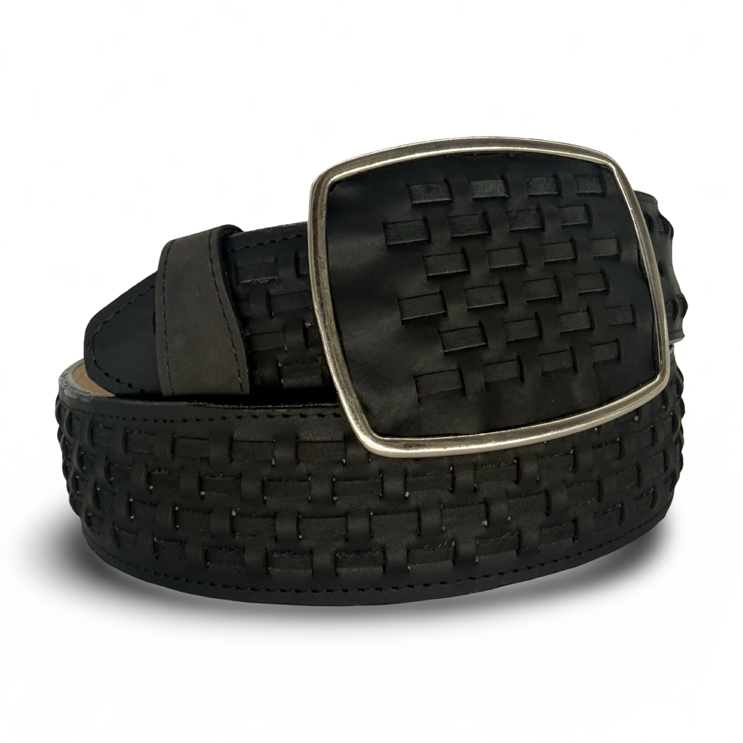 Black Woven Cuadra Style Belt
