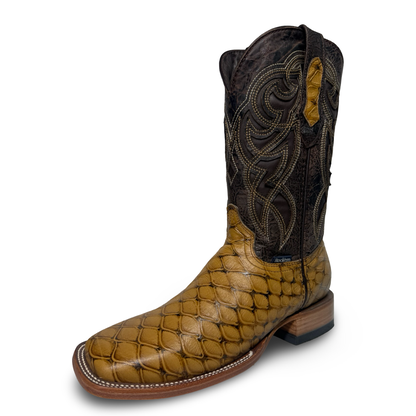 Rockem Honey Ant-Eater Print Cowboy Boots