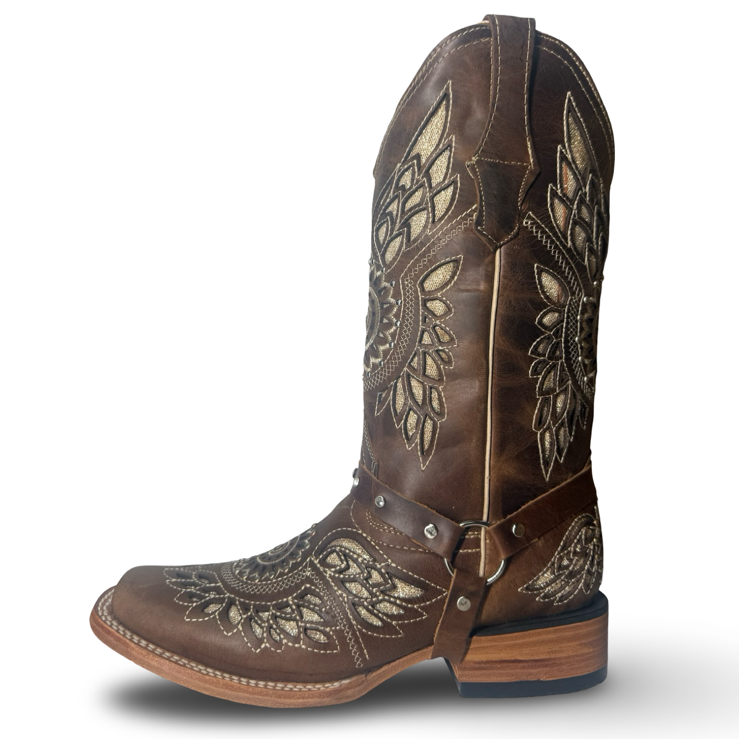 Cowgirl Boots – Elegant Laser Engraved Wings