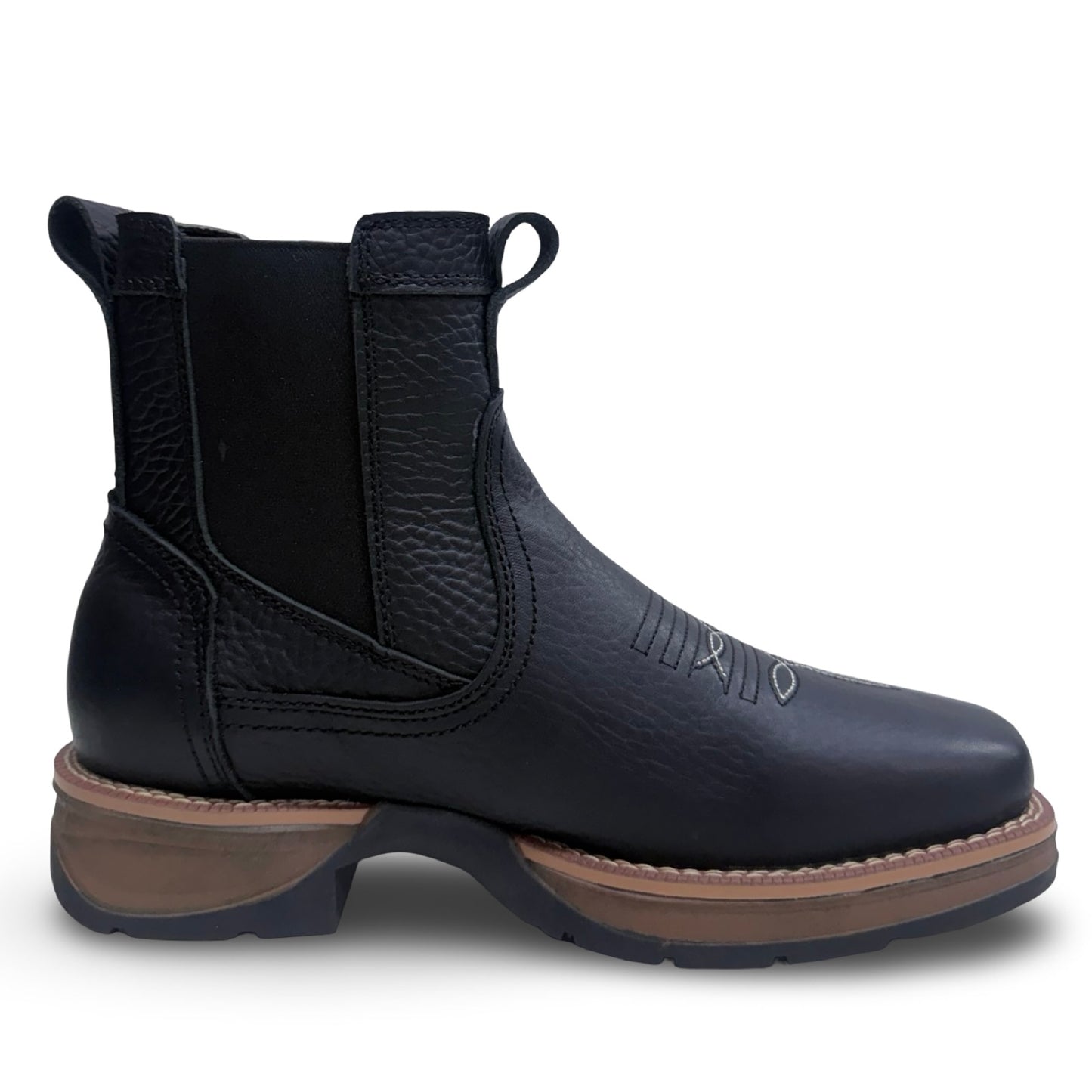 Men’s Pull-On Work Boots – Western Style & Long Lasting