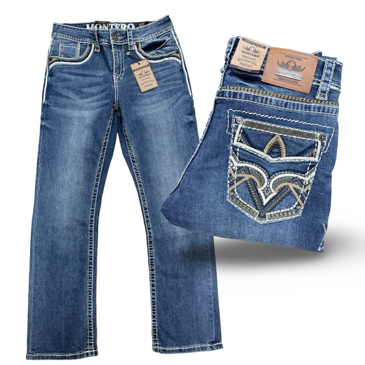 Jeans Modern Boot Cut Med. Blue