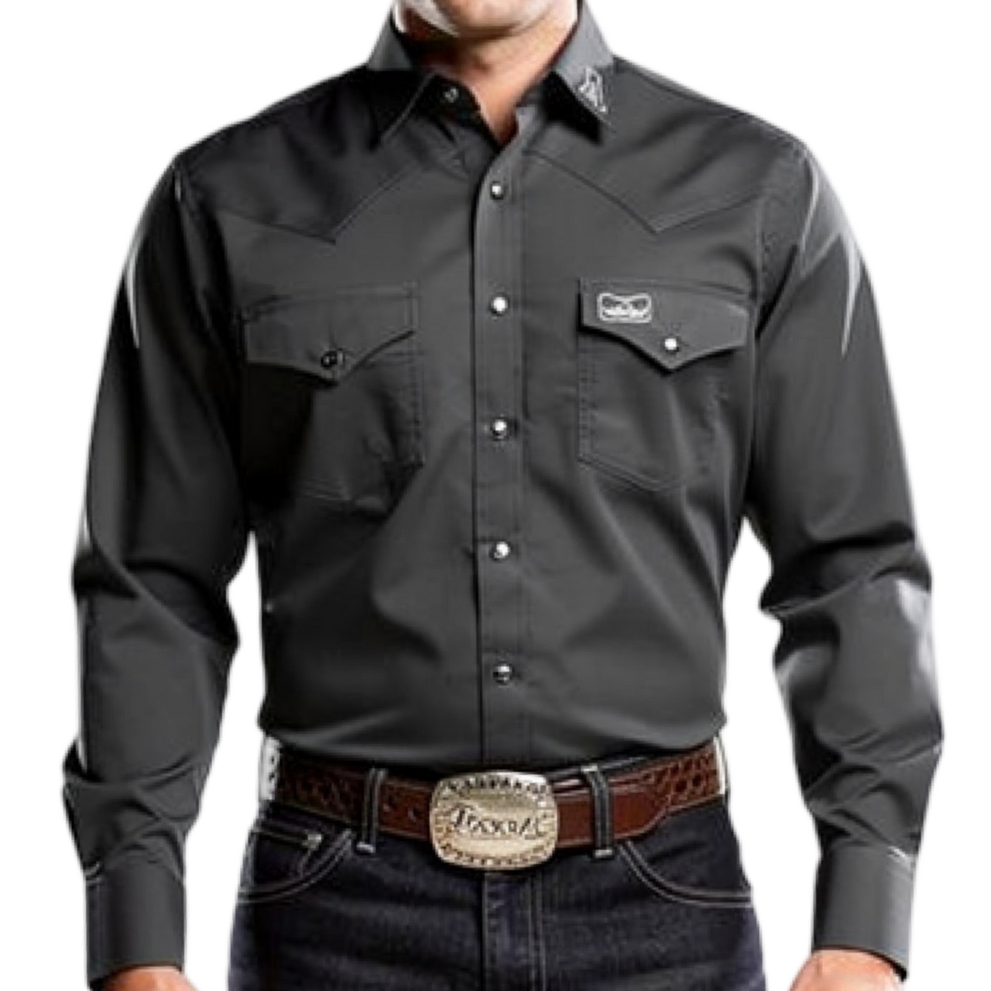 Montero Black Cowboy Style Shirt