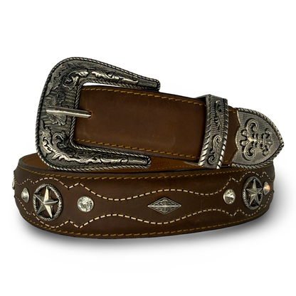 Brown Sheriff Style Belt