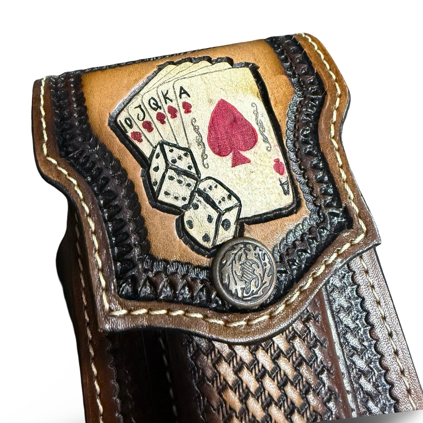 Western Leather Phone Case – Cowboy Style Protective Cover