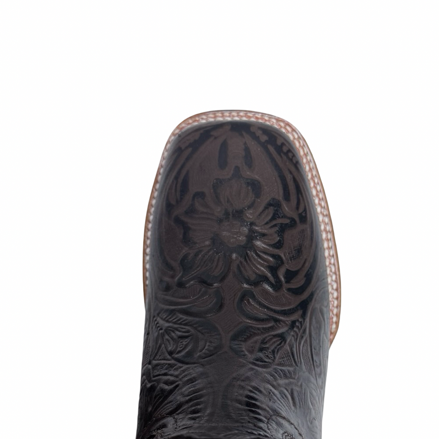 Melisa Square Toe Cincelada Western Boots