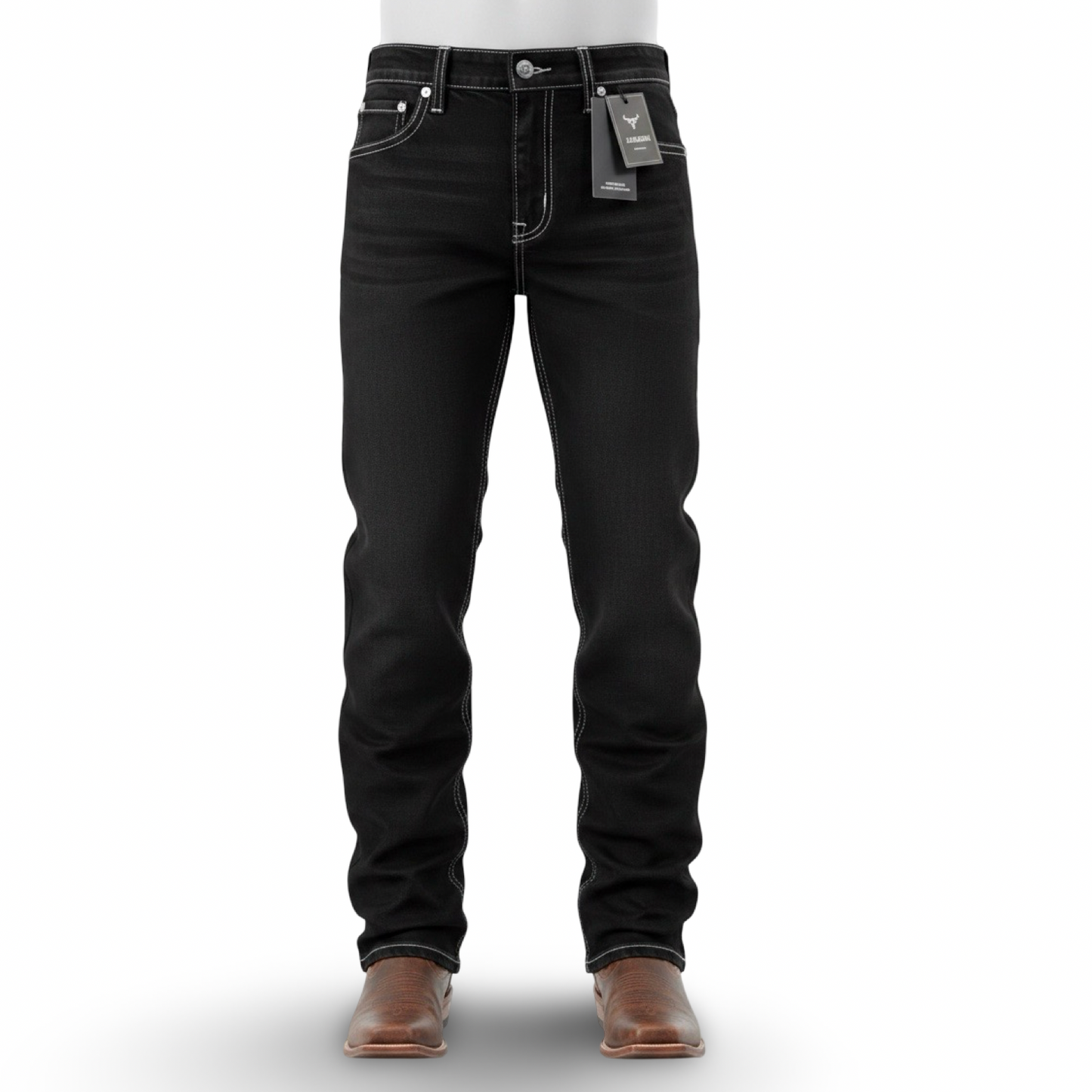 Modern Boot Cut Lam1876-BLK