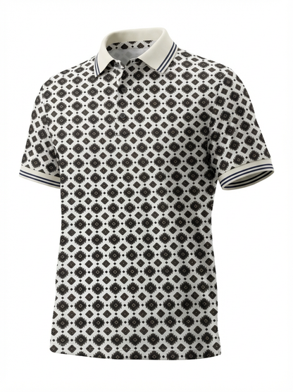 Lamasini Beige Western Graphic Tee