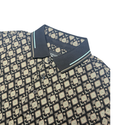 Lamazini Black Western Graphic Tee