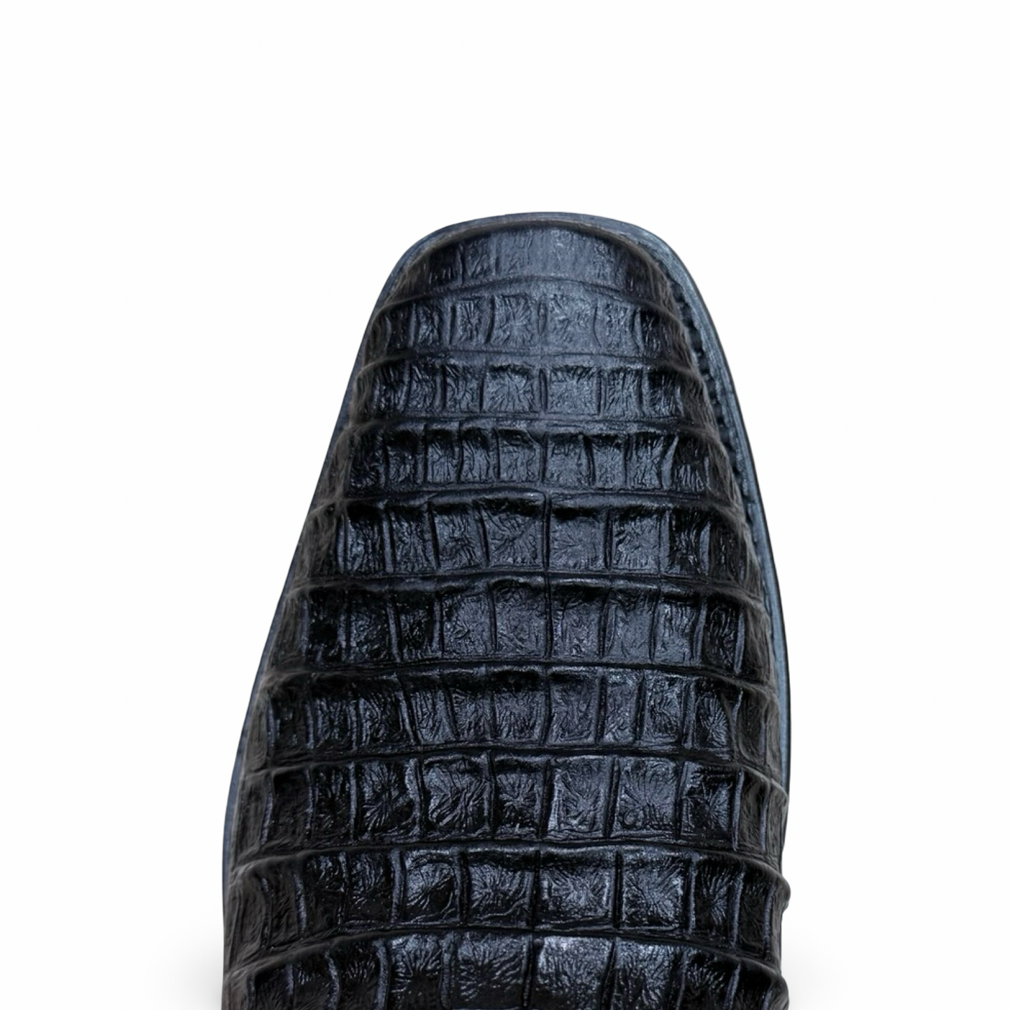 Botas con Cierre Cocodrilo (print) Negro