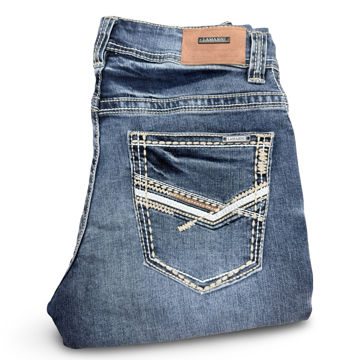 Cowboy Jeans Boot Cut Denim Blue