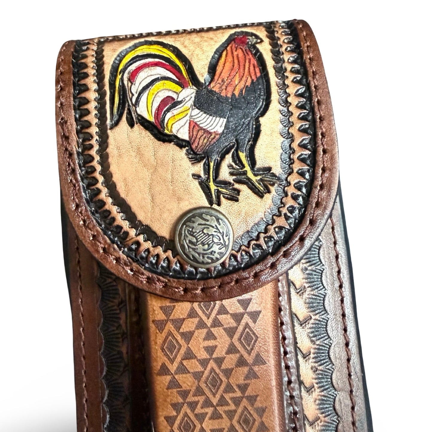 Western Leather Phone Case – Cowboy Style Protective Cover