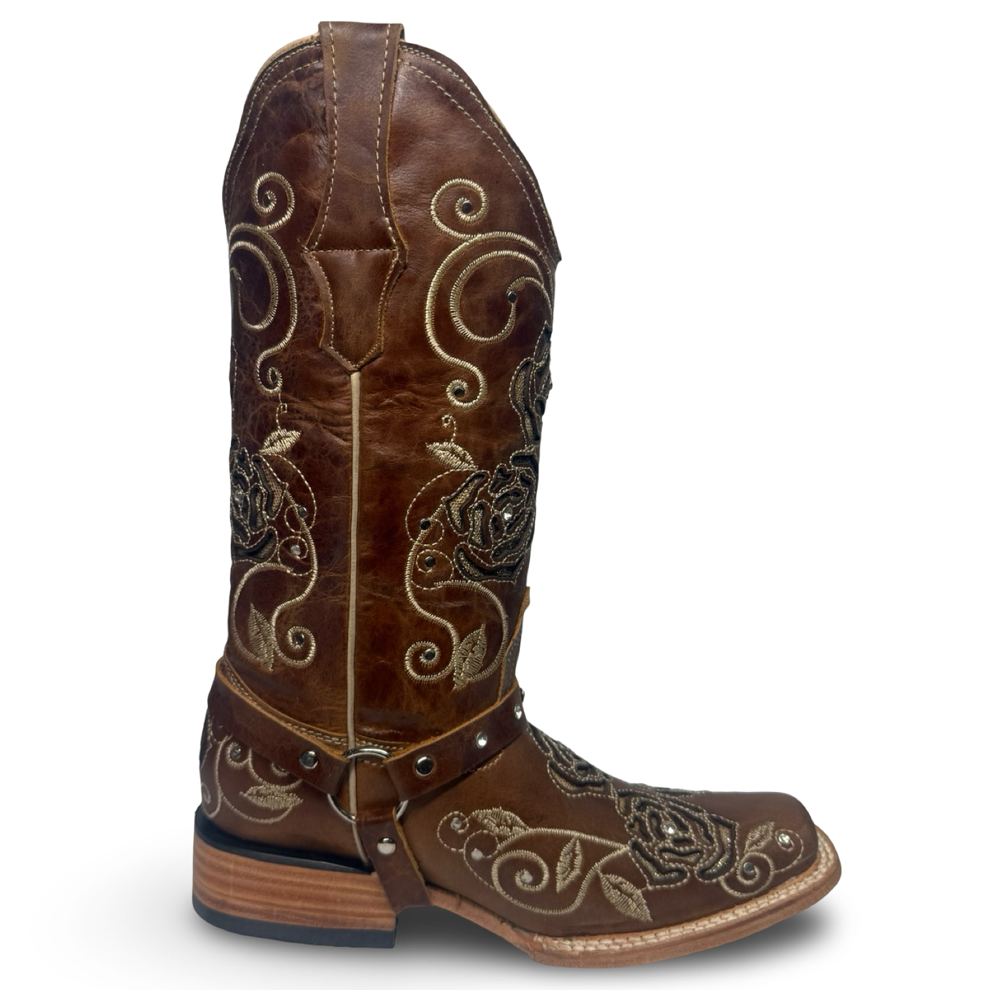 Cowgirl Boots – Laser Cut Detailing and Stylish Finish