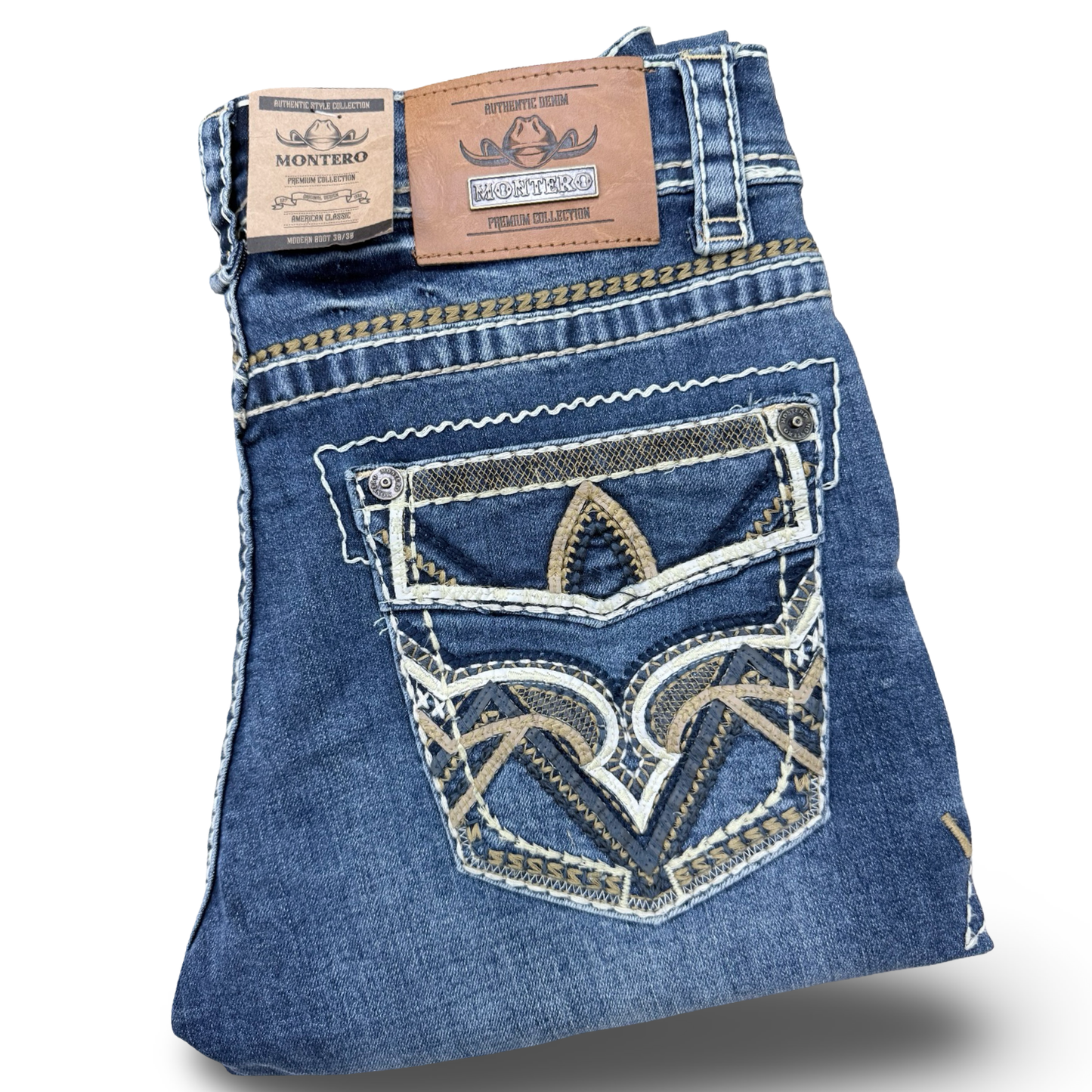 Jeans Modern Boot Cut Med. Blue