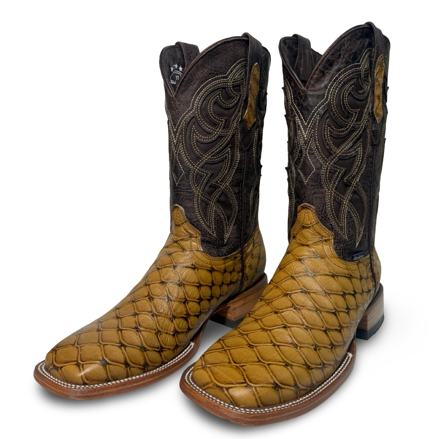 Rockem Honey Ant-Eater Print Cowboy Boots