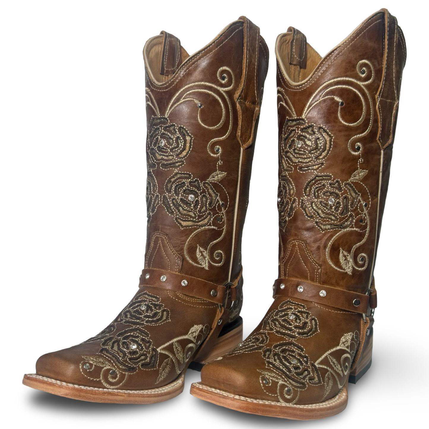 Cowgirl Boots – Laser Cut Detailing and Stylish Finish