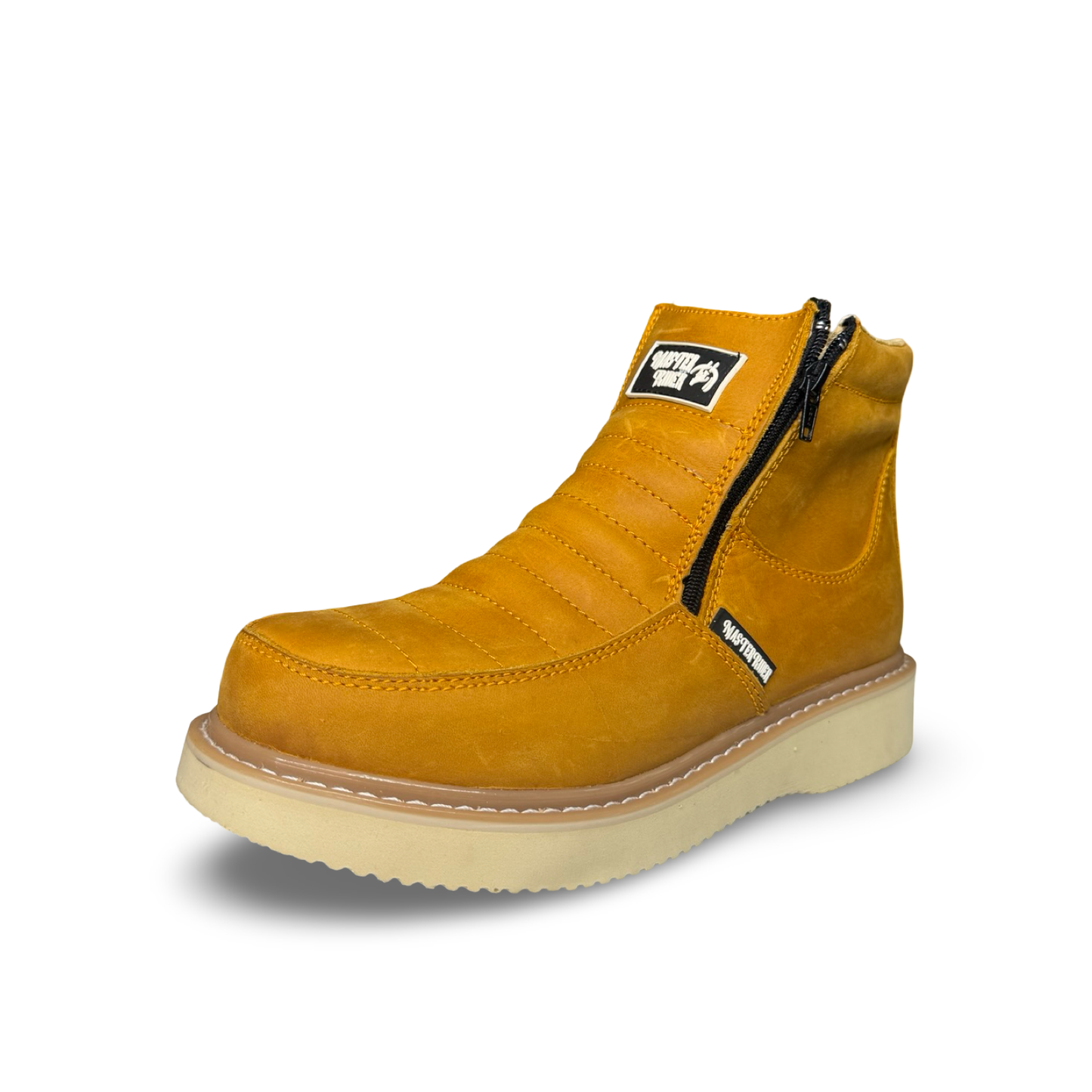 Master Rider Non-Slip Work Shoes with Double Zipper – Without Steel Toe