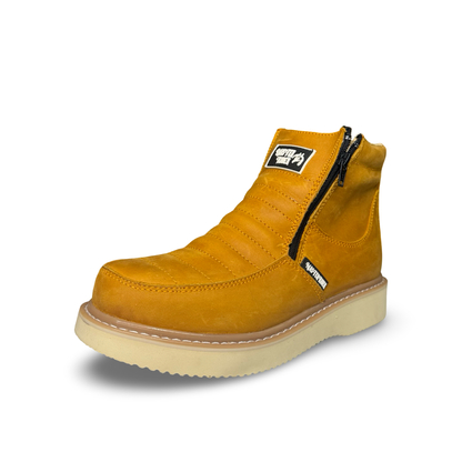 Master Rider Non-Slip Work Shoes with Double Zipper – Without Steel Toe