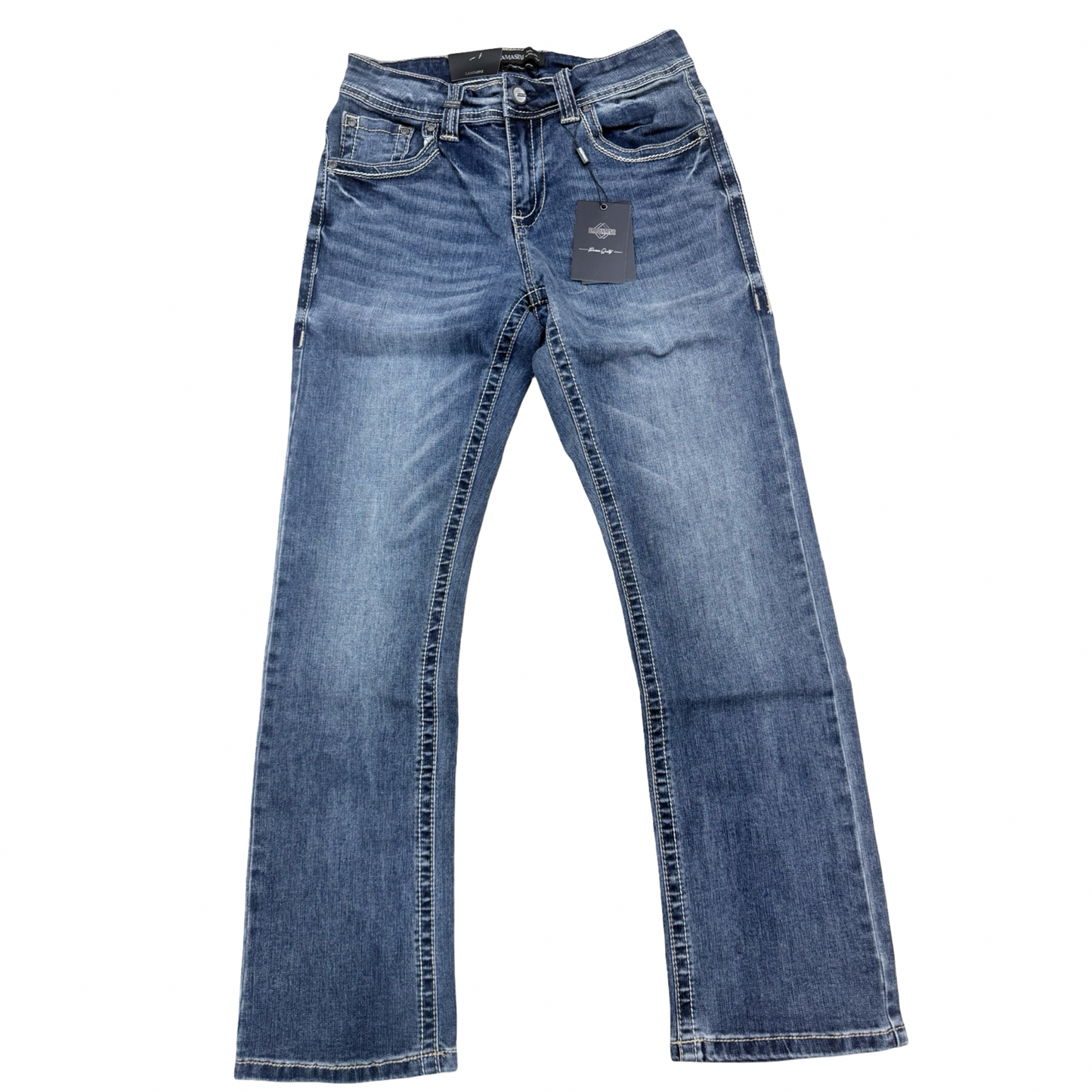 Cowboy Jeans Boot Cut Denim Blue