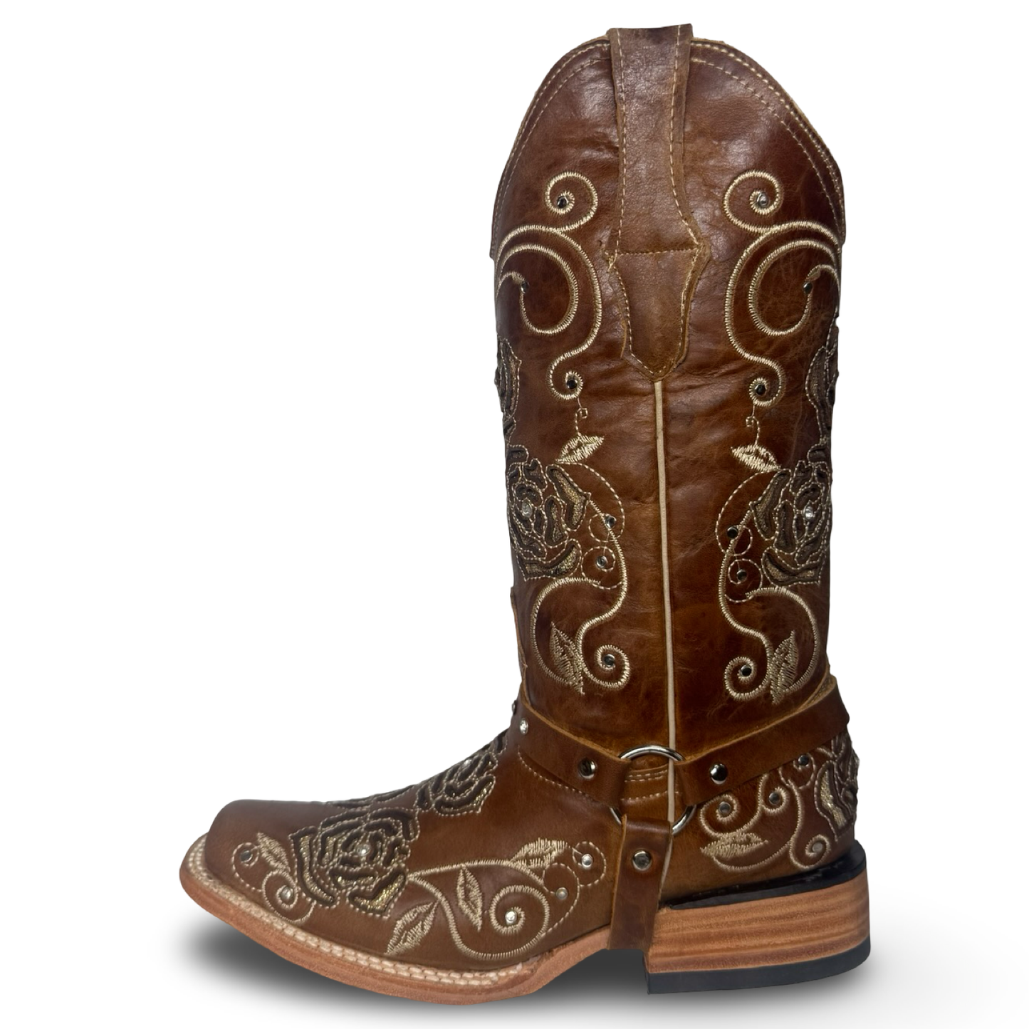 Cowgirl Boots – Laser Cut Detailing and Stylish Finish
