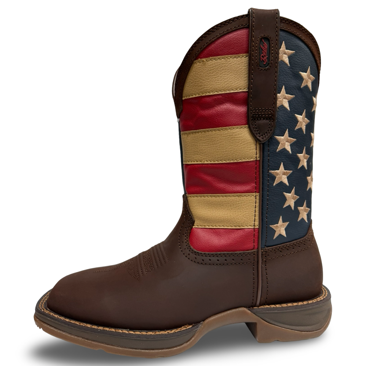 Durango Men’s Rebel Patriotic Pull-On Flag Boots DB5554