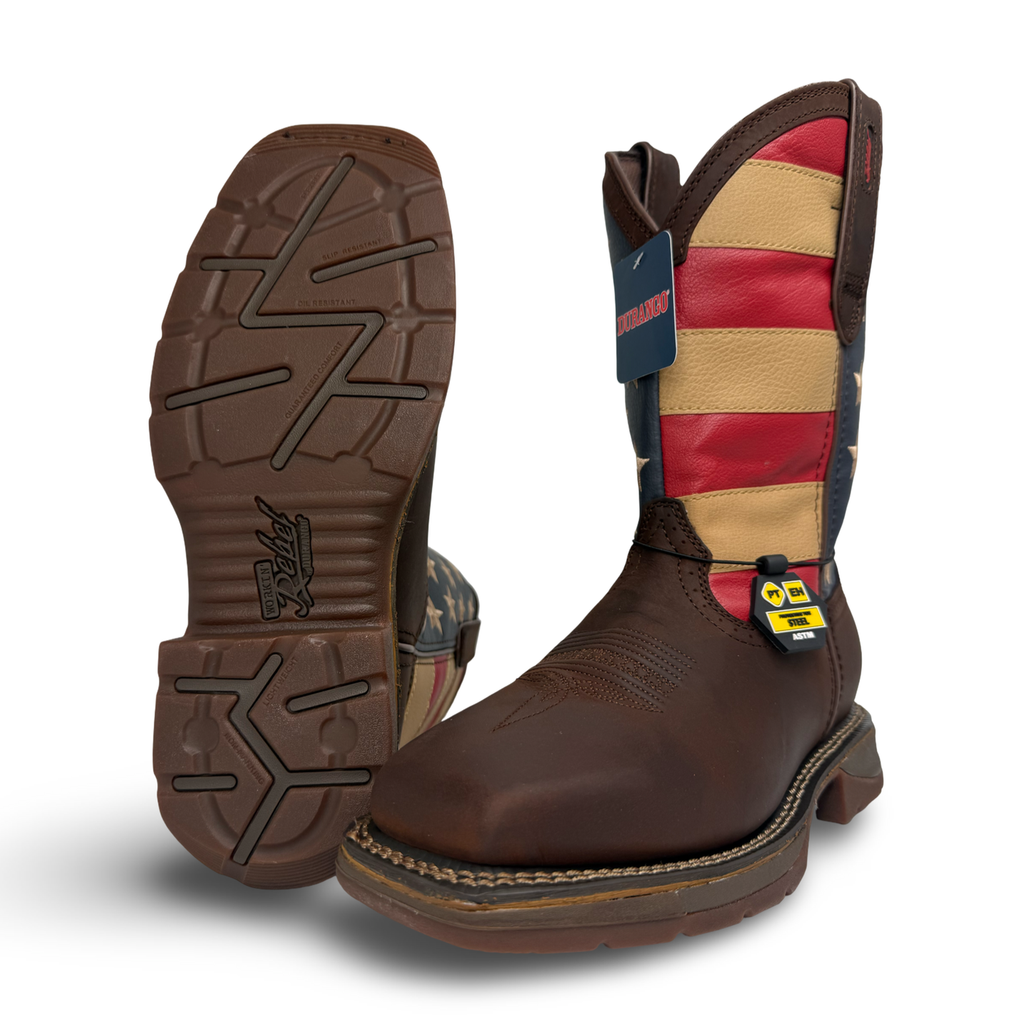 Botas de trabajo Durango para hombre con puntera de acero DB020