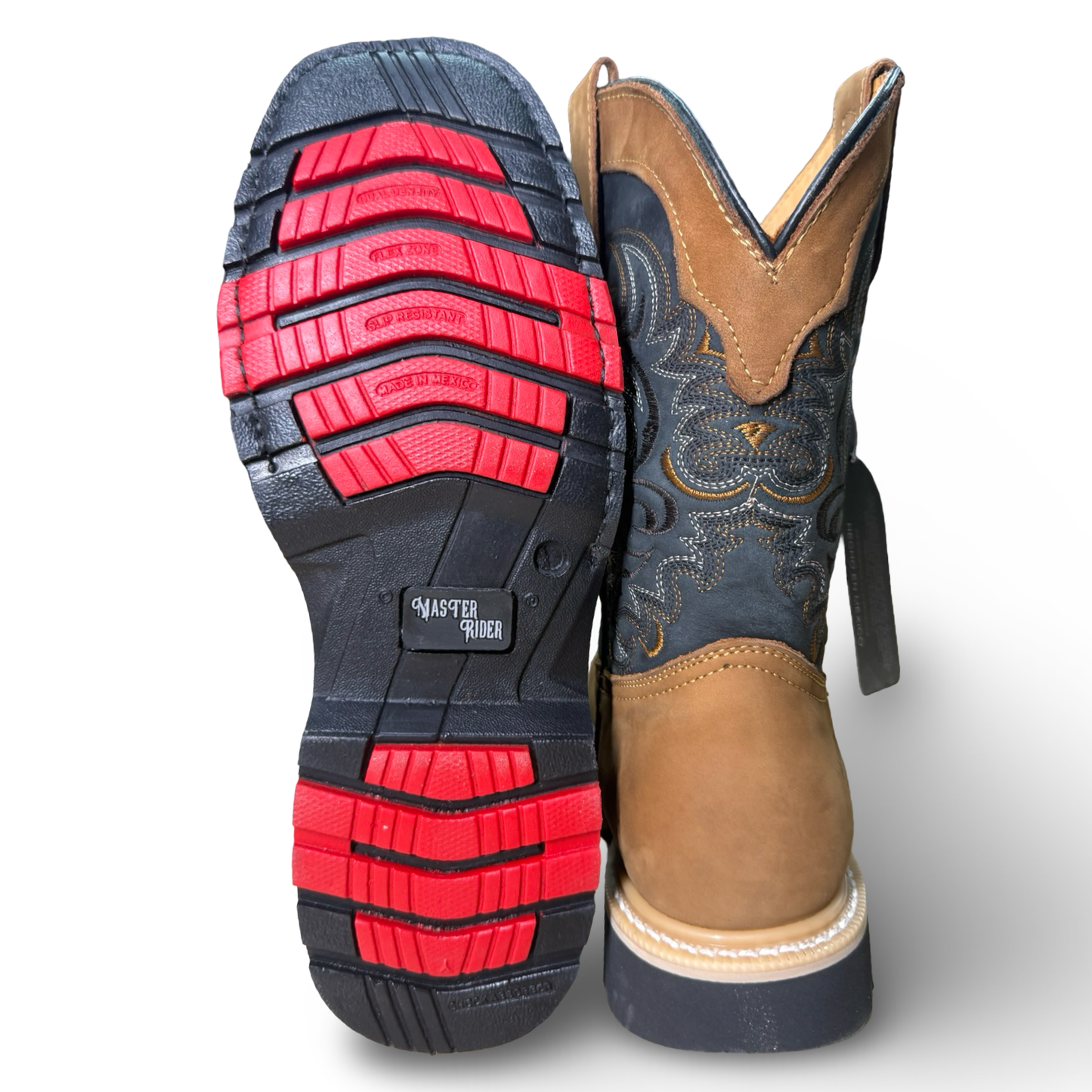 Men’s Crazy Camel Work Boots – Soft Leather, No Safety Toe