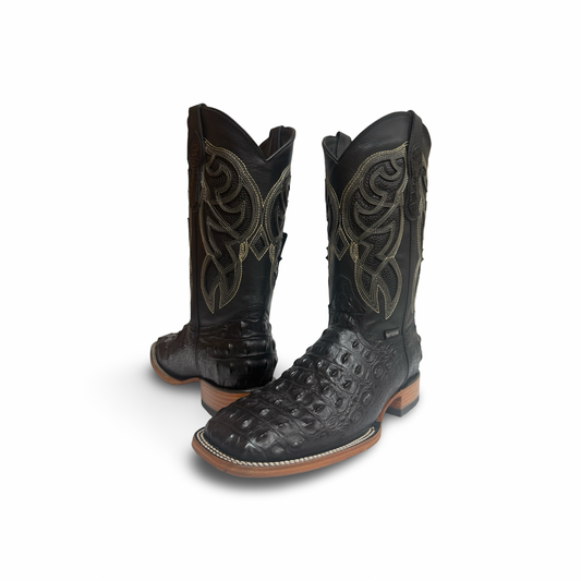 Nightfall Crocodile Crest — Master Rider Boots