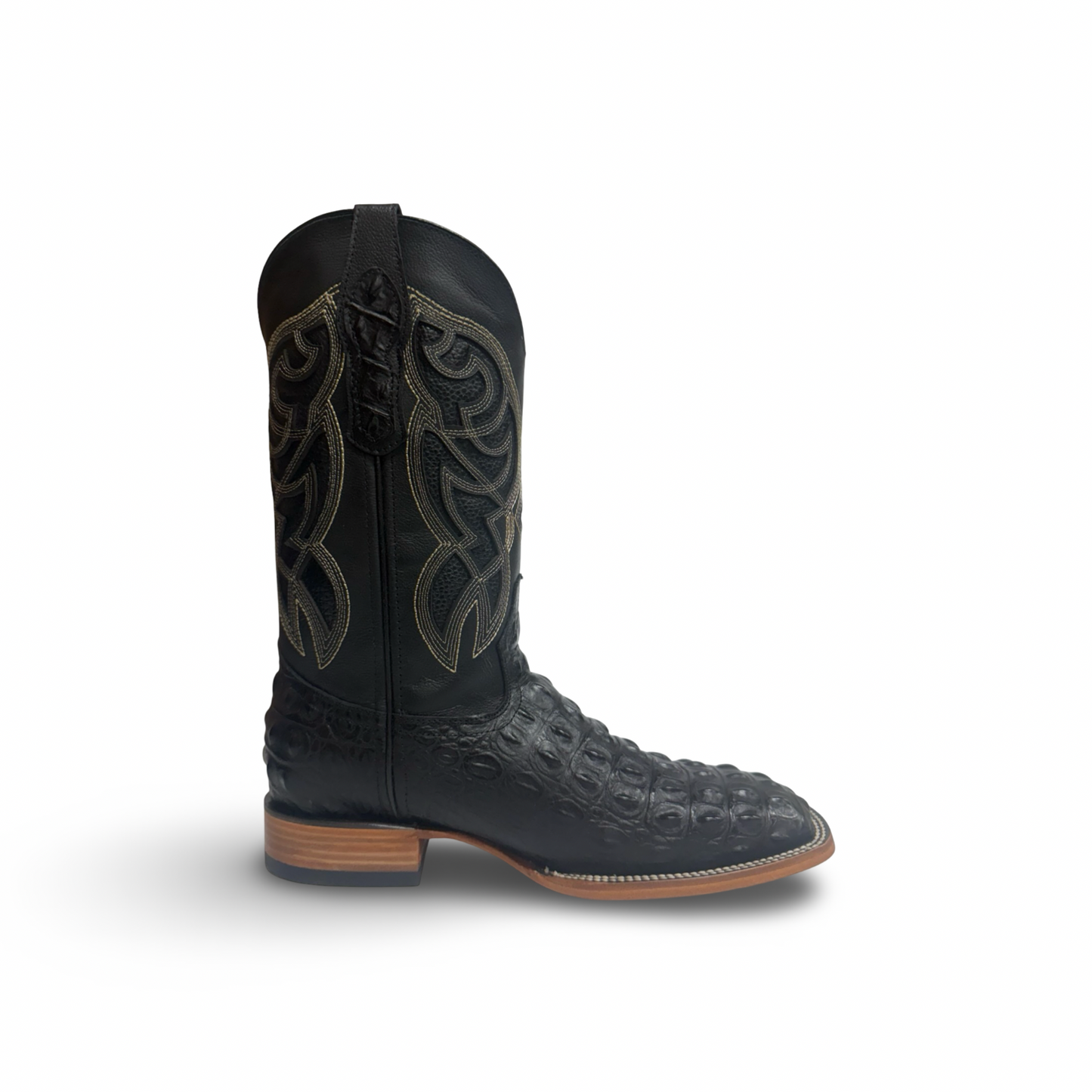 Nightfall Crocodile Crest — Master Rider Boots
