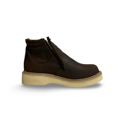 Master Rider Work Shoes Café Antideslizantes