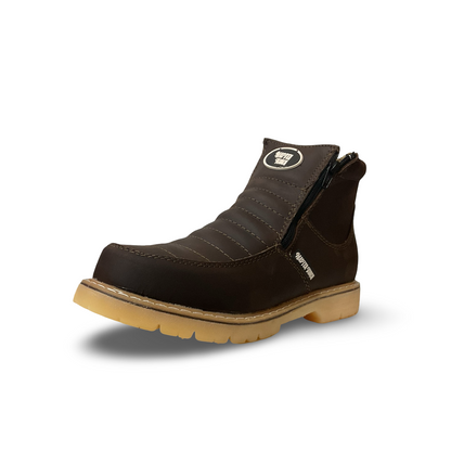 Master Rider Zapatos de Trabajo con Cierre para Construcción