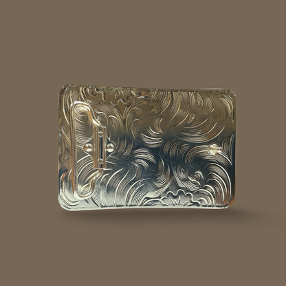 Hebilla Vaquera Silver Estilo Western
