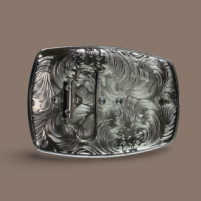 Hebilla Vaquera de San Judas Tadeo Estilo Western