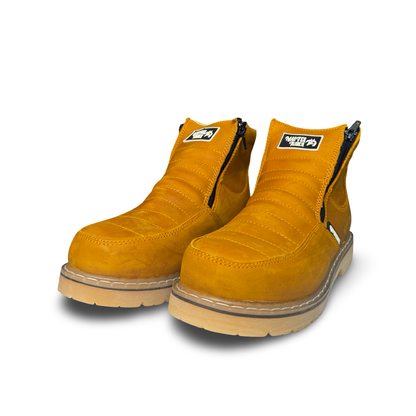 Master Rider Work Shoes With Steel Toe – Non-Slip Rubber Sole