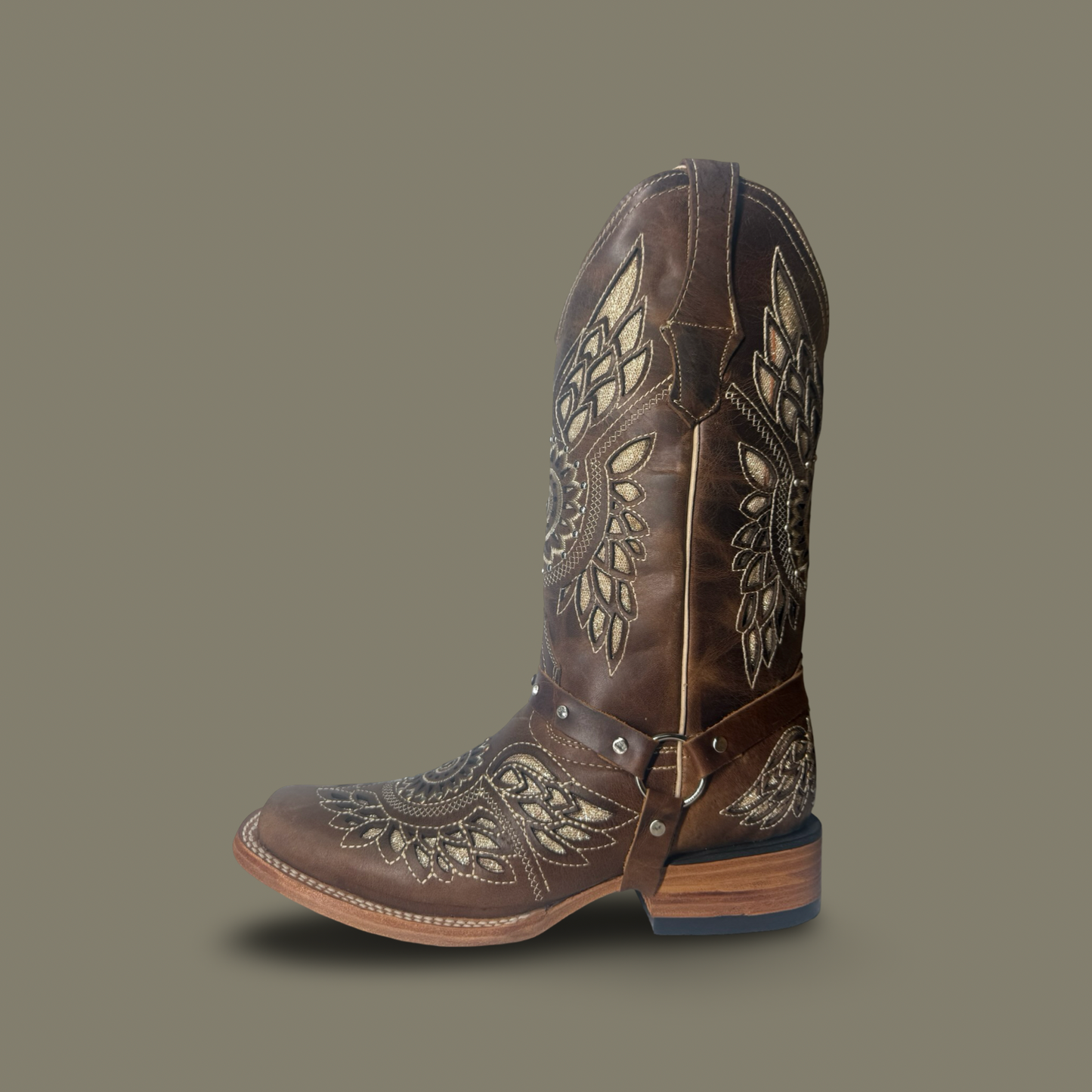 Cowgirl Boots – Elegant Laser Engraved Wings