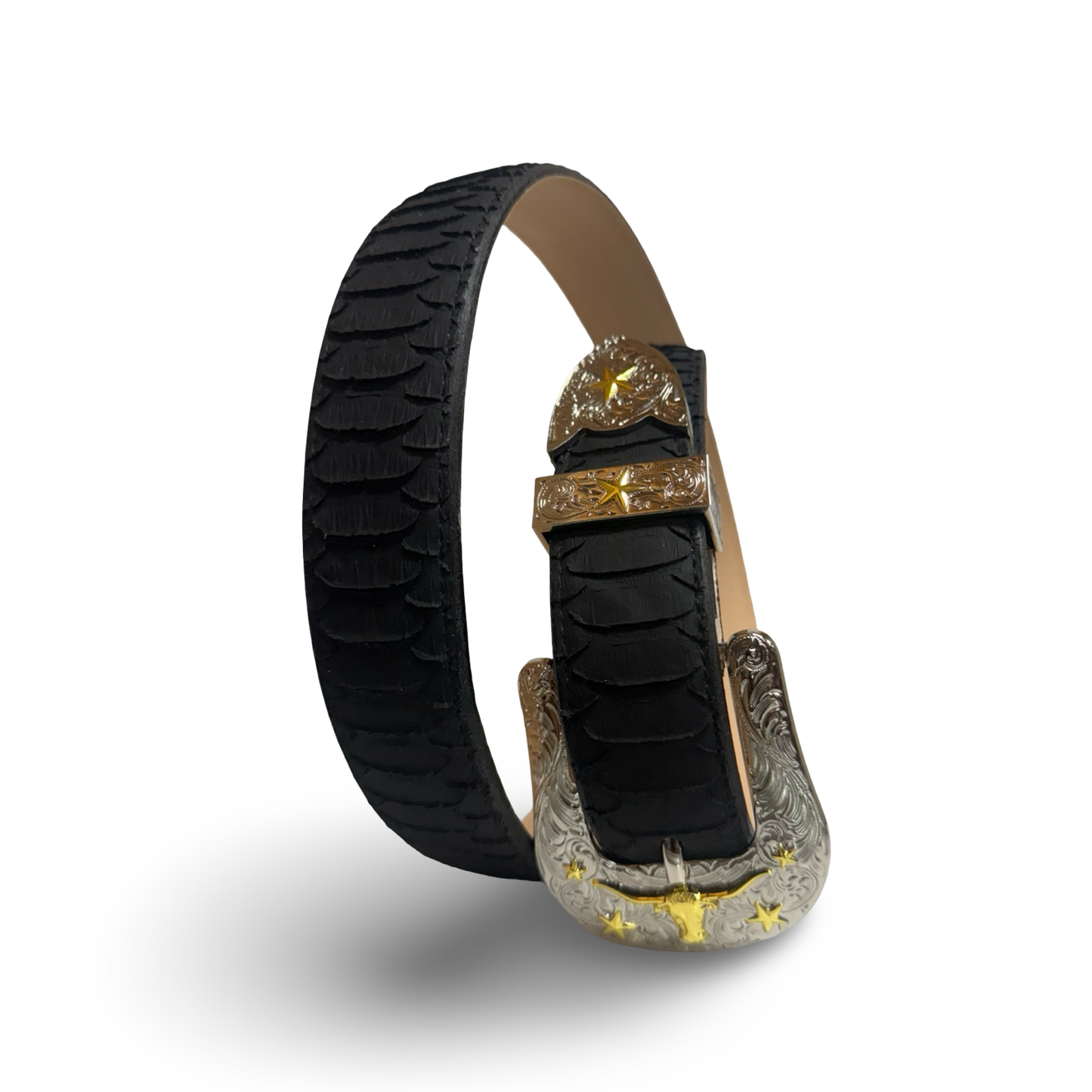 Belt Black Python-Style