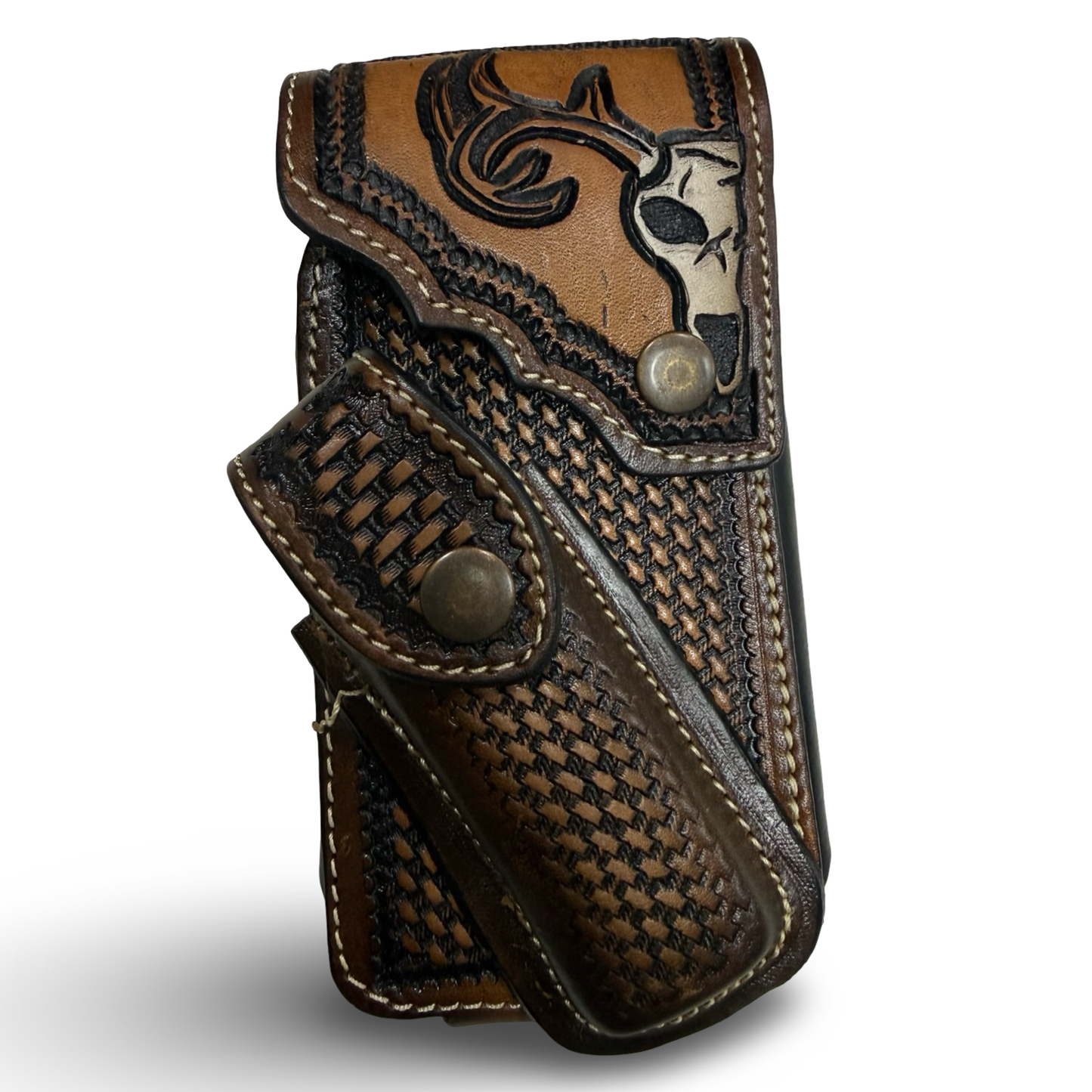 Phone Case with Built-In Knife Holder Pouch
